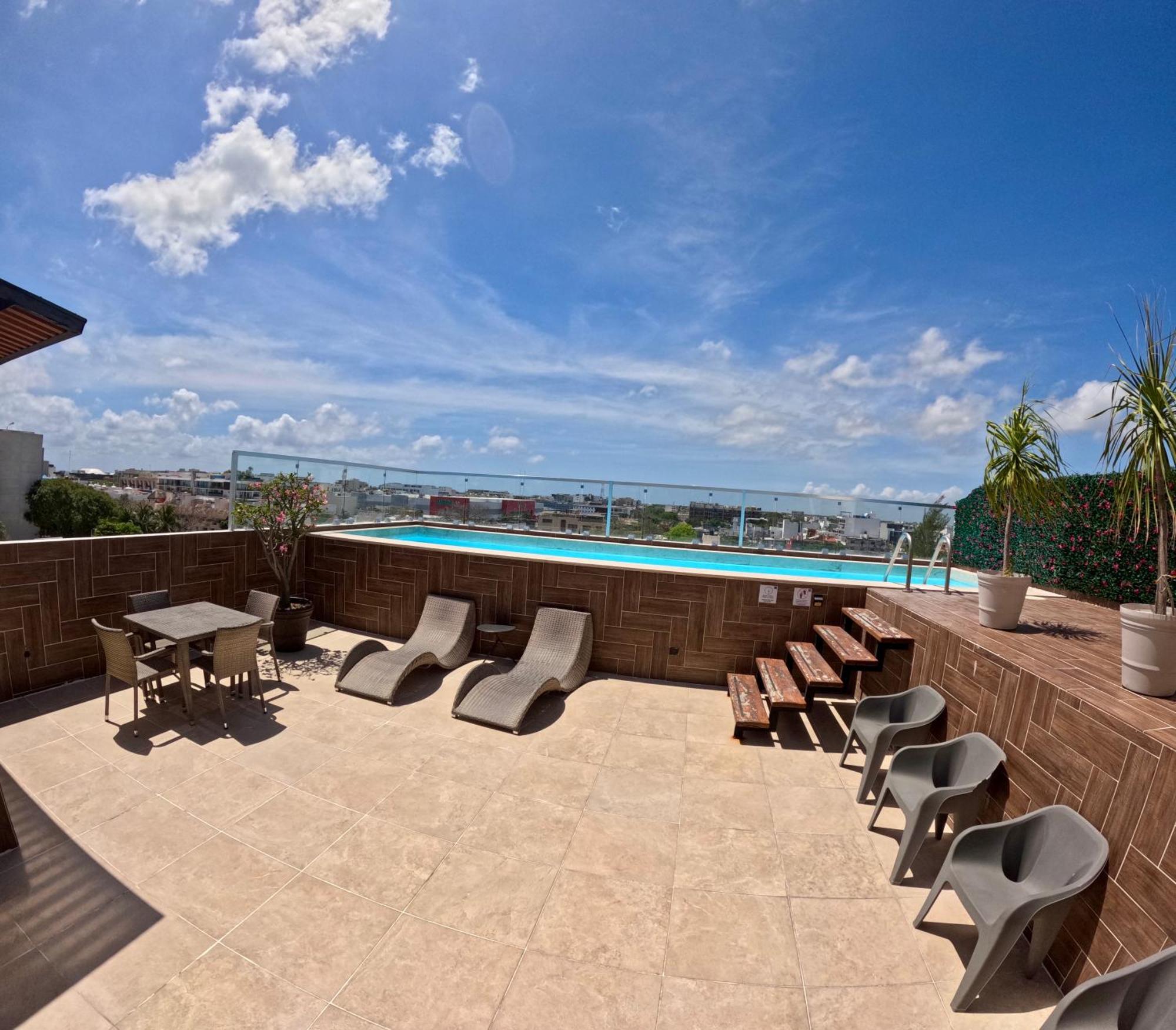 Studios With Roofpool In Vanessa 24 Playa del Carmen Exterior photo